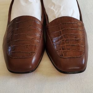 Enzo Angiolini leather shoes sz.6M, new brown